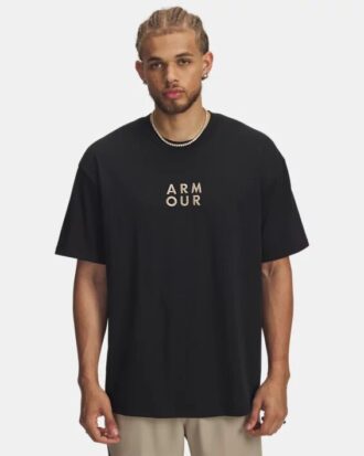 Armour Wordmark Heavyweight Kurzarm