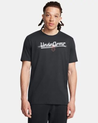 Baseball Script Worn Kurzarm