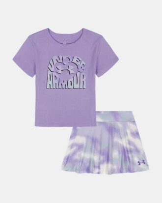 Bedrucktes kleines Skort-Set