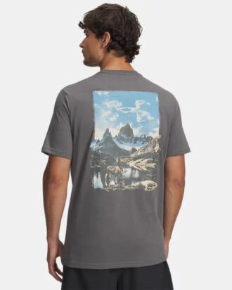 Berg fotorealistisch Kurzarm