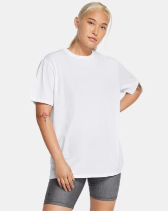 BF Einfaches Oversize-Kurzarm-Shirt