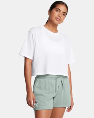 Boxy Crop Simple Kurzarm