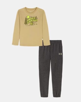 Bärenfischen-Set mit langärmeligem Shirt und Jogginghose für Kleinkinder