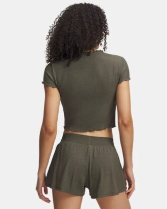 Courtside Crinkle Short Sleeve