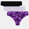 Essential Stretch 3er-Pack bedruckte No-Show-Tangas Essential Stretch 3er-Pack bedruckte No-Show-Tangas