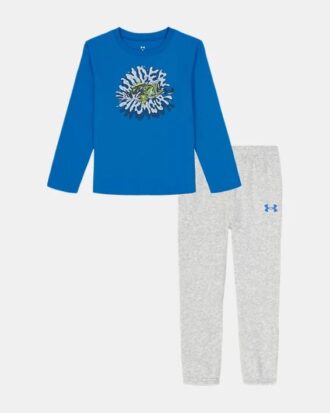 Fish Splash Langarmshirt & Jogginghose für Kleinkinder