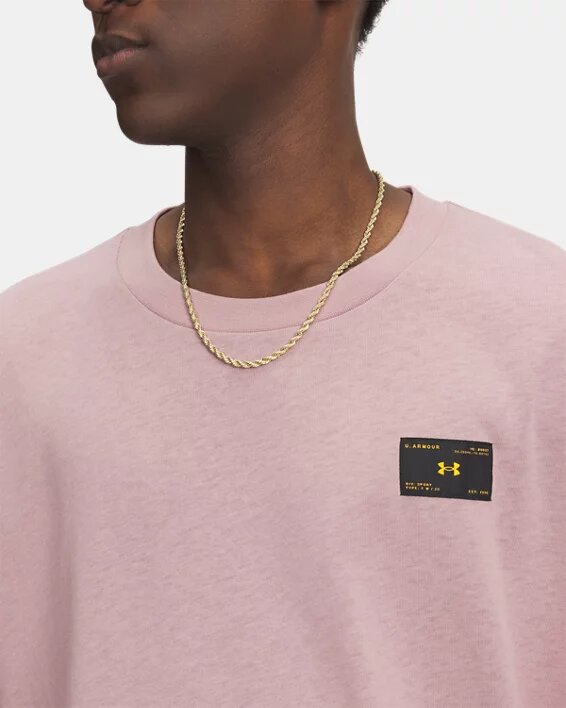 Gewebtes Etikett Schweres Kurzarm-Shirt Gewebtes Etikett Schweres Kurzarm-Shirt