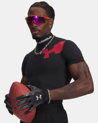 HeatGear® Click Clack Kurzarm-Mock