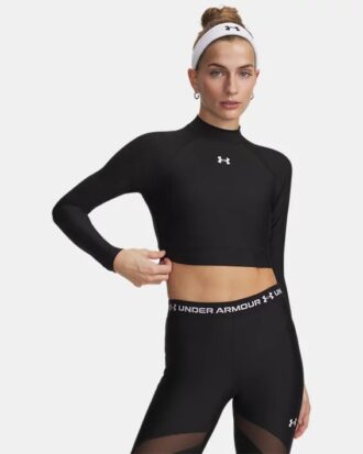 HeatGear® Crop Mock Langarmshirt