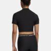 HeatGear® Crop Mock Short Sleeve HeatGear® Crop Mock Short Sleeve