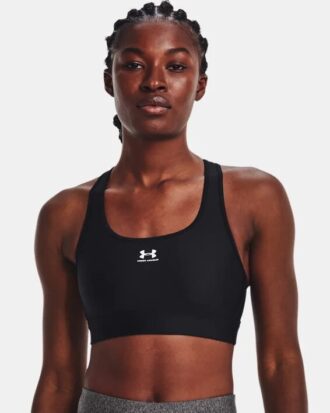 HeatGear® Mid Padless Sports Bra