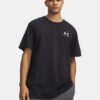 Herren-Kurzarm-Shirt mit gesticktem UA-Logo, schweres Material Herren-Kurzarm-Shirt mit gesticktem UA-Logo, schweres Material