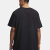 Herren-Kurzarm-Shirt mit gesticktem UA-Logo, schweres Material Herren-Kurzarm-Shirt mit gesticktem UA-Logo, schweres Material