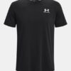 Herren-Kurzarm-Shirt mit gesticktem UA-Logo, schweres Material Herren-Kurzarm-Shirt mit gesticktem UA-Logo, schweres Material