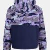 Hoodie mit Blockdruck und durchgehendem Reißverschluss Hoodie mit Blockdruck und durchgehendem Reißverschluss