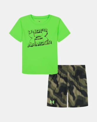 Hyper Tech Printed Little Shorts Set Hyper Tech Printed Little Shorts Set