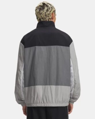 Icon Gewebte Trainingsjacke mit durchgehendem Reißverschluss