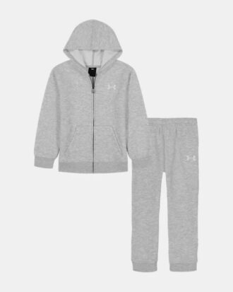 Kapuzenjacke mit Reißverschluss und Markenlogo für Kleinkinder