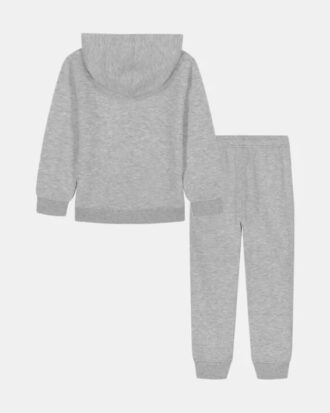 Kapuzenjacke mit Reißverschluss und Markenlogo für Kleinkinder