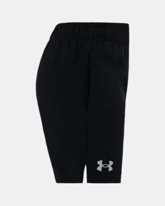 Kleine Shorts mit gewebtem Logo
