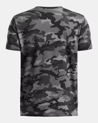 Kurzarm-Shirt mit Allover-Camouflage-Print