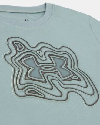 Kurzarm-Shirt mit Mountain Top-Logo