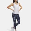 Launch Printed Ankle Tights