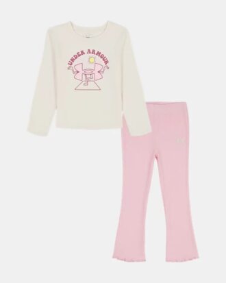 Lettuce Hem Little Flare Set Lettuce Hem Little Flare Set