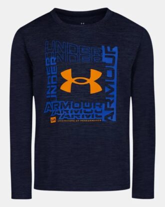 Logo Frame Tech Little Langarmshirt
