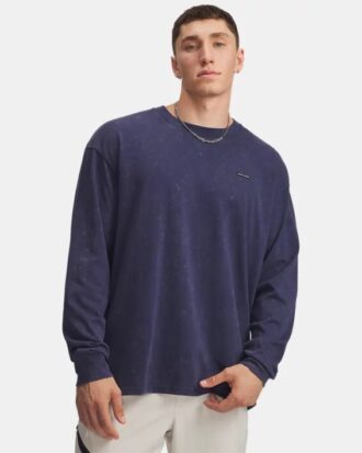 Logo Wash Heavyweight Oversized Long Sleeve