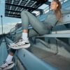 Meridian-Leggings mit Wildlederoptik Meridian-Leggings mit Wildlederoptik