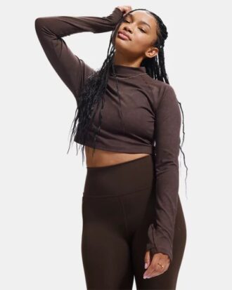 Meridian Suede Effect Long Sleeve