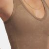 Meridian Suede Effect Sports Bra