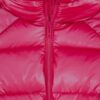 Metallic-Bomber-Pufferjacke