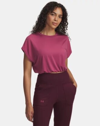 Motion Bubble Hem Short Sleeve