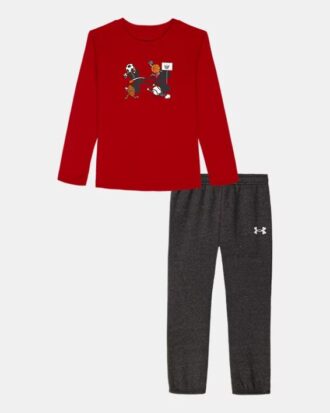 Multi Sport Logo Set für Kleinkinder mit Langarmshirt und Jogginghose