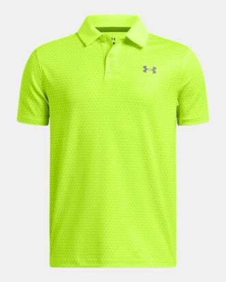 Performance-Polohemd mit Aufdruck