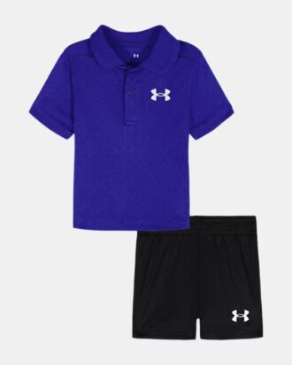 Polo Tech Neugeborenen-Shorts-Set