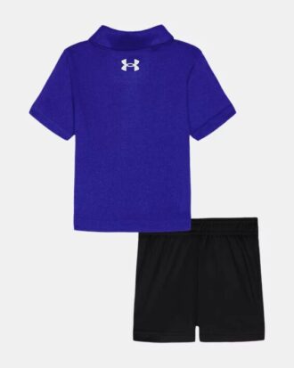 Polo Tech Neugeborenen-Shorts-Set