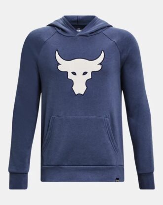 Project Rock Rival Fleece Applique Hoodie Project Rock Rival Fleece Applique Hoodie