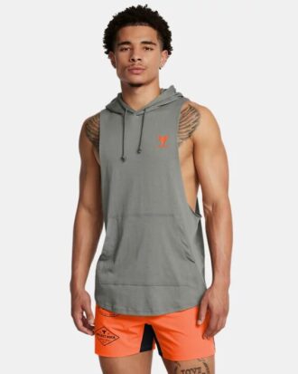 Project Rock Ärmelloser Hoodie