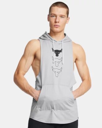 Project Rock Ärmelloser Hoodie