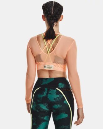Project Rock Sheer Mesh Langarmshirt