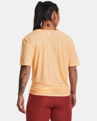 Project Rock T-Shirt mit tiefem V-Ausschnitt