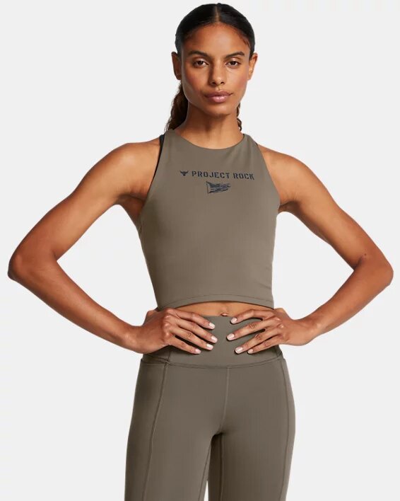 Project Rock Veterans Day Fitted Tank Project Rock Veterans Day Fitted Tank