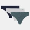 Pure Stretch Printed 3er-Pack No Show Thong Pure Stretch Printed 3er-Pack No Show Thong
