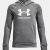 Rival Fleece Hoodie mit großem Logo Rival Fleece Hoodie mit großem Logo