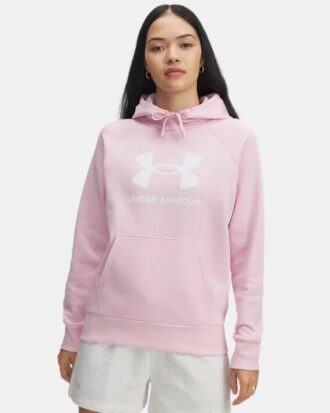 Rival Fleece Hoodie mit großem Logo