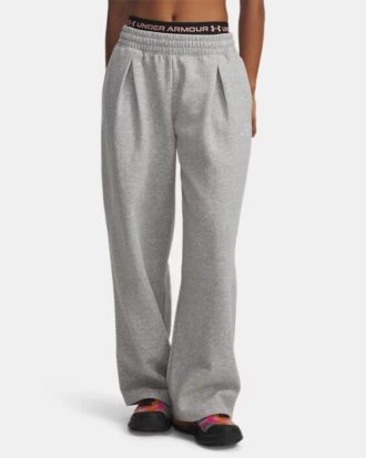 Rival Fleece-Hose mit Schriftzug