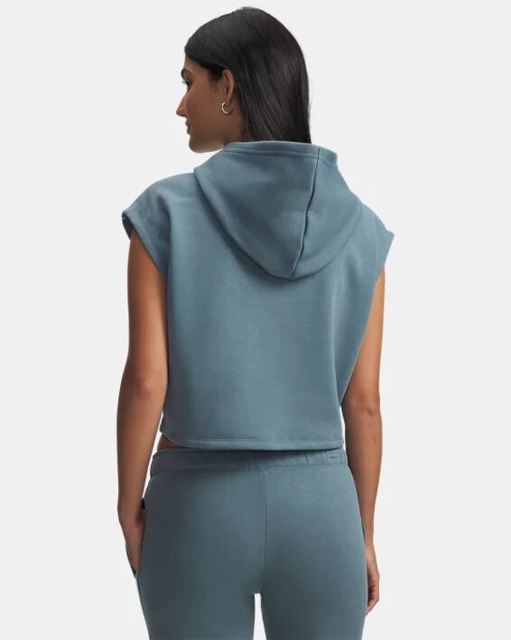 Rival Fleece Piped Sleeveless Hoodie Rival Fleece Piped Sleeveless Hoodie